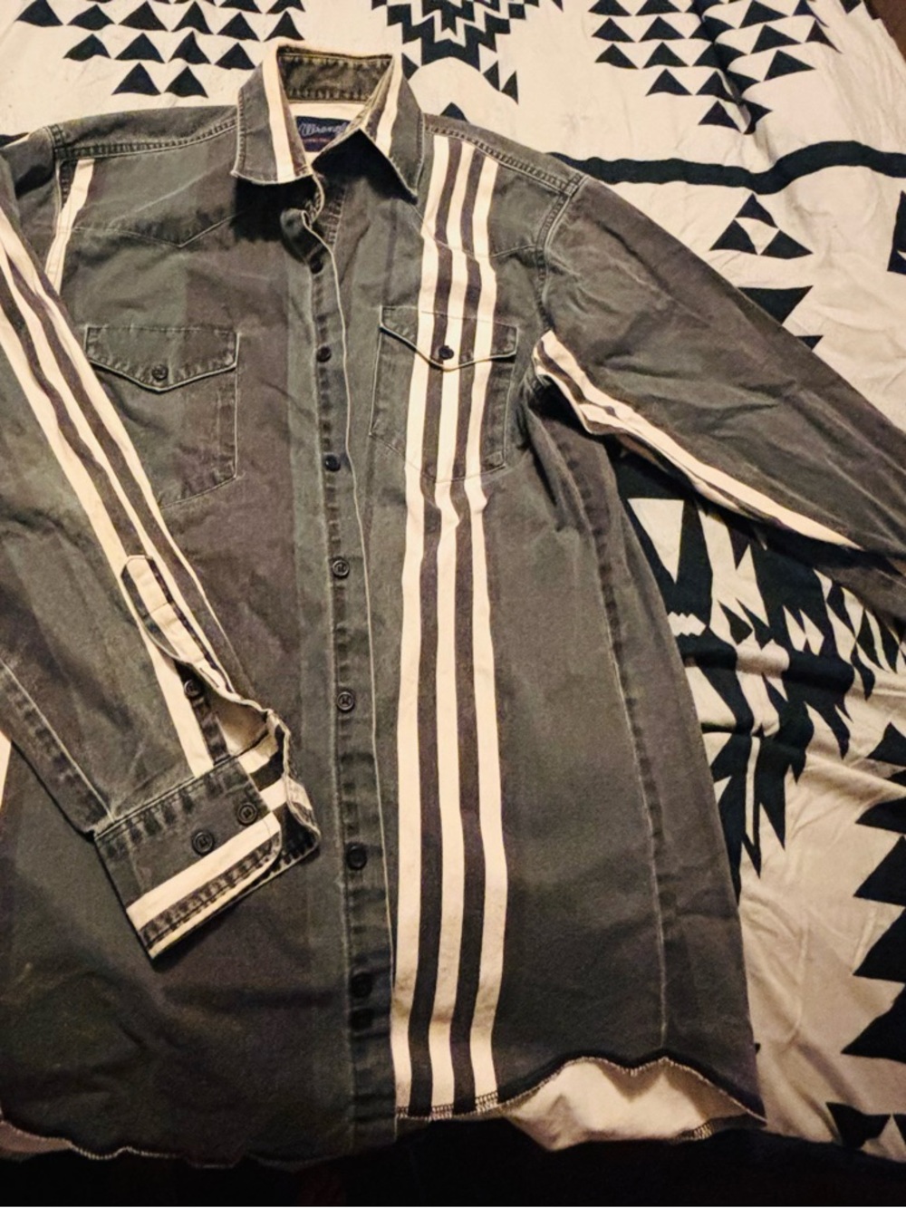 Brush Popper Wrangler Button Down